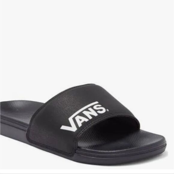 Vans Range Logo Slide- Black main image 5